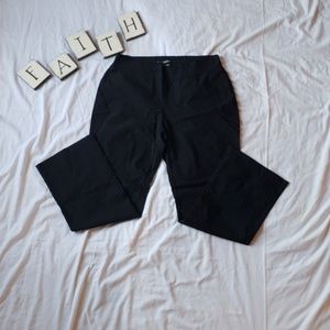 Stretchy black dress pant